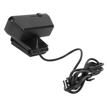 VBESTLIFE HD Webcam with Built in Noise Canceling Microphone and Rotatable Design, 1080P Video and 120° Wide Angle Camera, Cover, for Desktop PC or Laptop