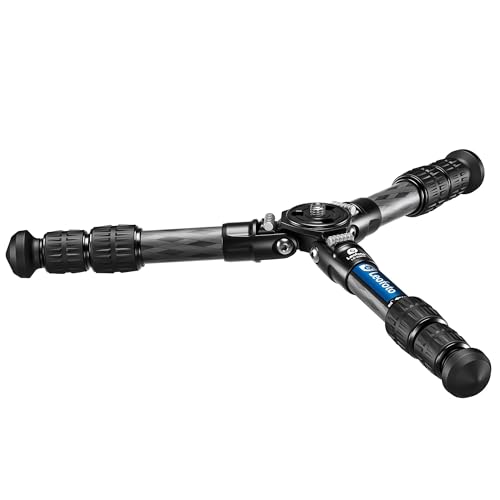 Leofoto Ranger Carbon Fiber Mini Tabletop Tripod with Convertible Mounting - color: Black