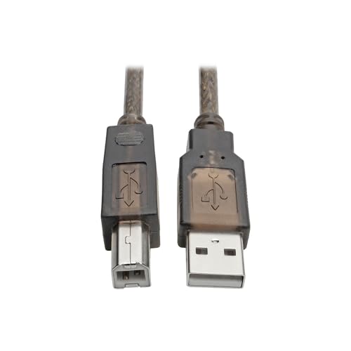 Tripp Lite USB-A to USB-B Active Repeater Printer Cable M/M 30ft 30' (U042-030), Black - size: 30 ft.