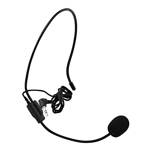 Headset Microphones, Head Mount Mike For Ipne 16 Wired Headset Microphone Voice Amplifier Wired Headset Microphone Noise Cancelling Mic Headset Condenser Microphone, Headset Micropne For Singing