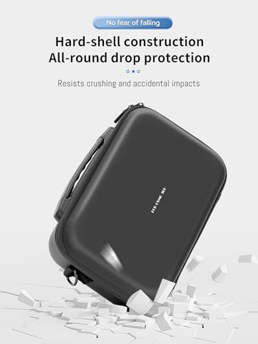 Osmo 360 Carrying Case, Nylon Carrying Storage Case for DJI Osmo 360 Camera | Surface Waterproof Travel Portable Hard Shell Bag Compatible With Adventure Combo Outdoor Accessories kit