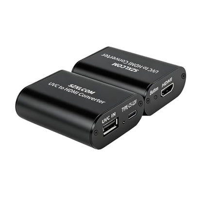 USB to HDMI Adapter for UVC Cameras, Webcam to TV Monitor, USB Camera to HDMI Converter 1080P Output
