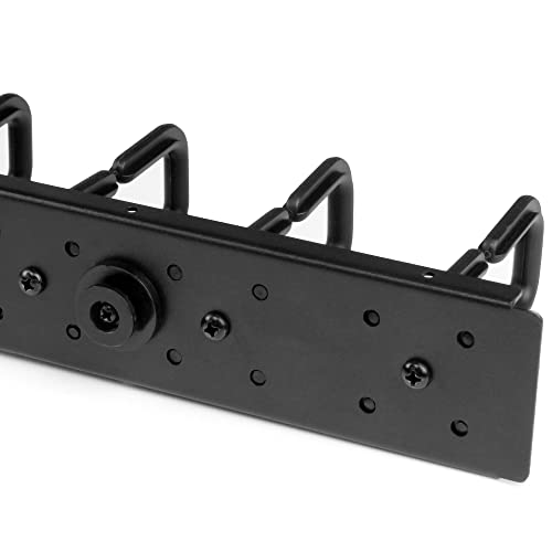 StarTech 20U Vertical Server Rack Cable Manager, D-Ring, 2.8ft (CMVER20UD) - style: 20U Vertical