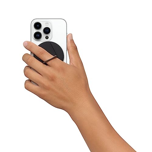 for Phone 14/13 Magnetic Phone Finger Buckle Holder Continuity Camera Mount Stand Back Sticker Brackets