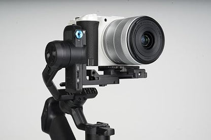 FeiyuTech SCORP Mini 3 Pro Gimbal Stabilizer/AI Tracking 4.0&Detachable Smart Handle|Holds Mirrorless Cameras,Smartphones,Action Cam up to 4.4lbs|Wireless Control,No App Gestures,Cooling Mount