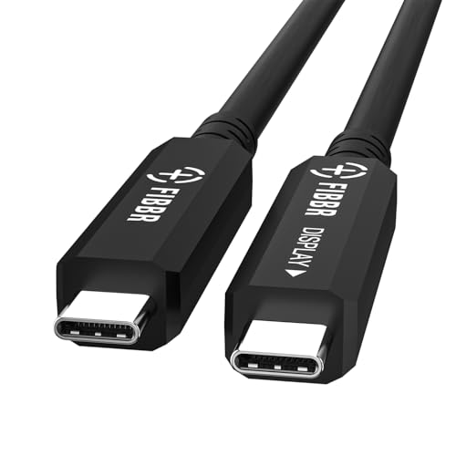 Fiber Optic USB C Cable(16.5ft), Full-Featured Active Optical USB C to USB C Cord Compatible with Touch Screen Display,HD Business Meetings Solution,Webcams,Cameras,Projectors etc - size: CC-Fiber-16.5 ft