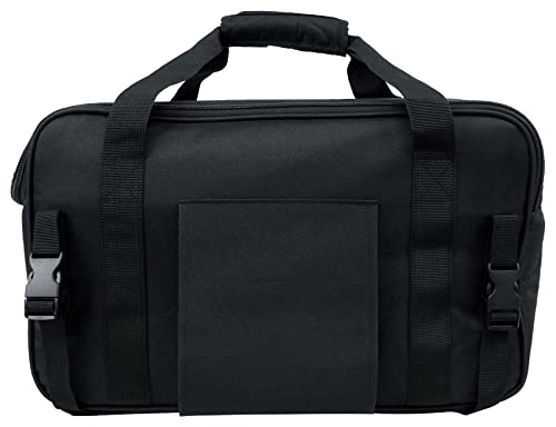 Rockville TB8 Padded Speaker Bag Carry Case For 8" DJ PA Speakers+Stand | Rugged Carry Case, Stand Compartment, Secure Interior Buckles, Rain, Splash and Scratch Resistant, Dual YKK Zippers - style: 8 - Inches