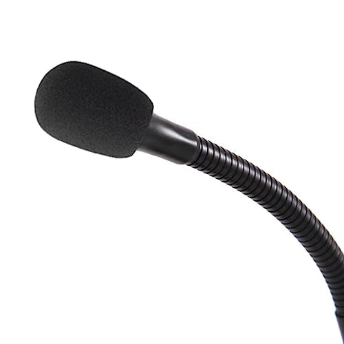 LEFXMOPHY WindScreen RK412WS Snap-Fit Wind Screen Replacement for Shure MX412 MX418 MX405 MX410 MX415 MX412 Gooseneck Microphone Pop Filter 3pack Mic Cover Foam