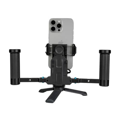Feiyu Phone Video Rig Pro for iPhone 17/16/15 Pro & Pro Max – ProRes 4K Cage with Active Cooling, 1300mAh Battery, USB-C Expansion – Professional Smartphone Video Rig for Filmmaking & Vlogging
