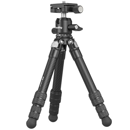SmallRig Carbon Fiber Mini Desktop Tripod with 360° Ball Head | Compact 15.5" tripod, Built-in QR Plate for Arca, Ball Head Capacity 3kg / 6.6lb for Cameras, DSLRs, Lenses - style: Ball Head