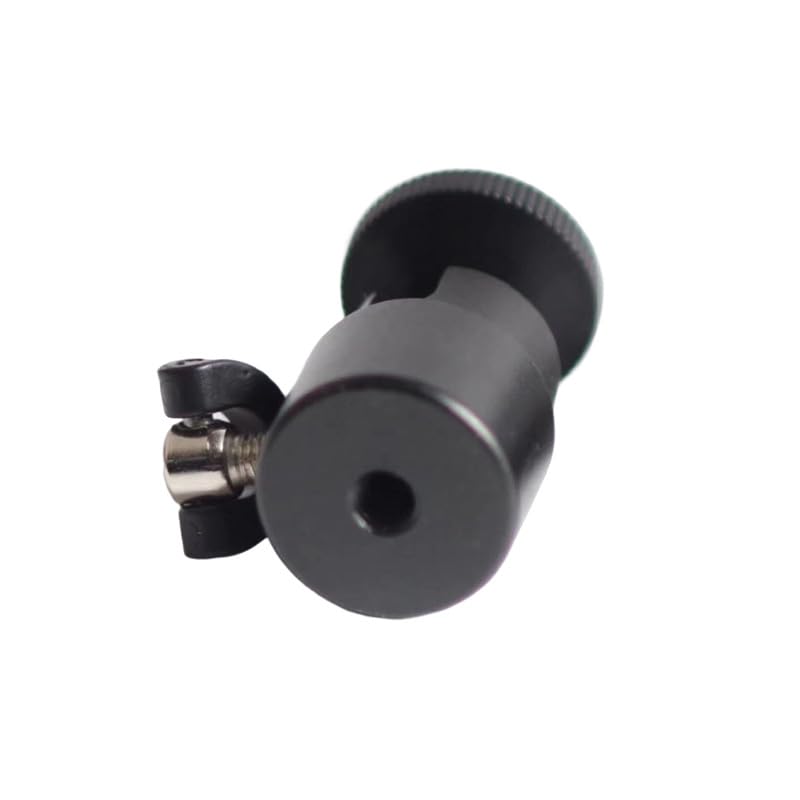 Monitor Camera Holder Mount with Mini Ball Head Heavy Duty 1/4'' Thread Webcam Stand Monitor Top Webcam Mount Clamps for Computer Web Camera Video Conference Live Stream DSLR Mirrorless Camera