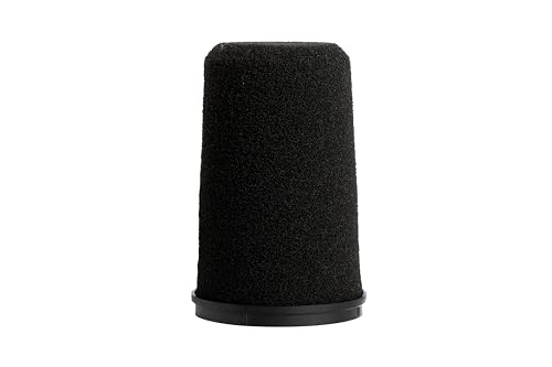 Shure SM7dB Replacement Windscreen – Foam Pop Filter for SM7dB Microphone Only, Not Compatible with SM7B, MV7, MV7+ or Other Microphones, Black