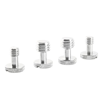 NICERYIG 3/8 in and 1/4 in Camera Quick Release Screw Tripod Screw Adapter | Connecter DSLR Camera Rig Accessories
