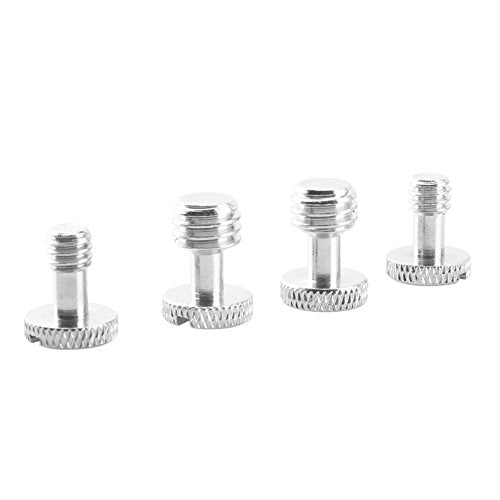 NICERYIG 3/8 in and 1/4 in Camera Quick Release Screw Tripod Screw Adapter | Connecter DSLR Camera Rig Accessories