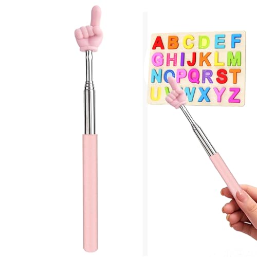 Extendable Teacher Pointer - Versatile, Adjustable, Ergonomic Teaching Aid & Presentation Tool for Classroom & Meetings（1 Colors） - color: 1 Color