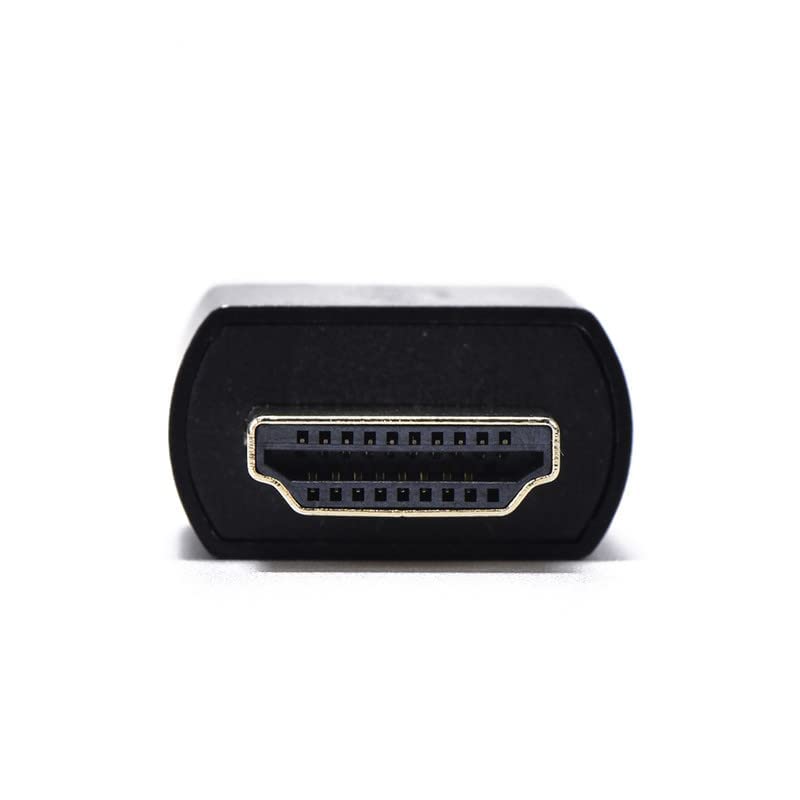 EVanlak Hdmi Edid Emulator Passthrough 3rd Generrtion Premium Aluminum Eliminated Emulator Adapter Work with Mac Thunderbolt to HDMI Switches/Extender/AV Receiver/Video Splitters 1080-3840x2160@60H - color: HDMI EDID 4K-1P