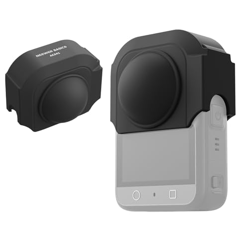 NEEWER Basics Lens Cap Compatible with DJI Osmo 360 Only, Silicone Nonslip Anti Scratch Dustproof Protective Lens Cover Protector Accessories, AC041 - style: Lens Cap