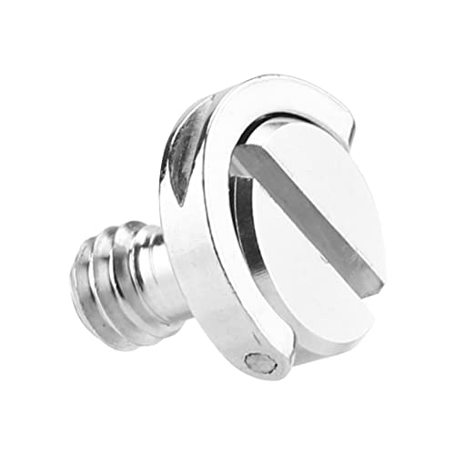 1/4 Inch Quick Release Screw Tripod Screw DSLR Camera Rig Accessories Wich D-Ring.-5 pcs. - size: 1/4''screw*5