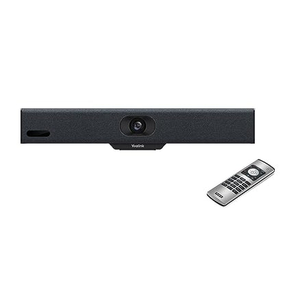 Yealink MeetingBar A10 4K Conference Room Webcam with 120 Wide Angle Camera, Android OS, Video Conferencing System with Microphone and Speaker, AI Speaker Tracking, Auto Framing, Teams Zoom Certified - color: A10-010