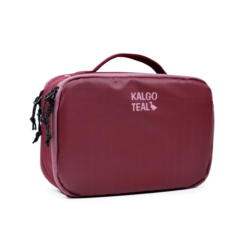 Accessories Bag & Tech Pouch | Organizer for Cables, Electronics & Everyday Essentials, Water-Repellent, Dual-Sided Padded - color: Valkyrie