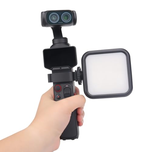 Camera Expansion Adapter Mount for Insta360 Luna Ultra, Dual Cold Shoe Bracket with 1/4" Screw Hole, Action Camera Mount Fit Backpack Clip, Neck Holder, Headband and Tripod Accessories