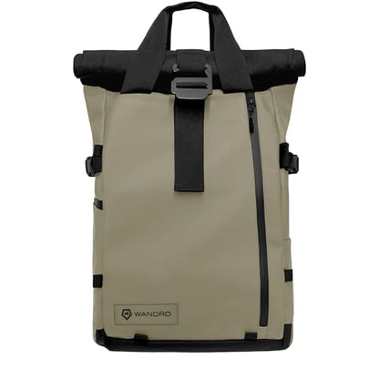 WANDRD PRVKE 31L Photography Bundle: Weather-Resistant Travel & Camera Backpack with Laptop Sleeve, Quick Side Access, Clamshell Opening – Ideal Photography & Travel Bag (Yuma Tan) - color: Yuma Tan, size: PRVKE 31L, style: Photography Bundle