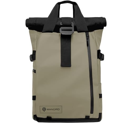 WANDRD PRVKE 31L Photography Bundle: Weather-Resistant Travel & Camera Backpack with Laptop Sleeve, Quick Side Access, Clamshell Opening – Ideal Photography & Travel Bag (Yuma Tan) - color: Yuma Tan, size: PRVKE 31L, style: Photography Bundle