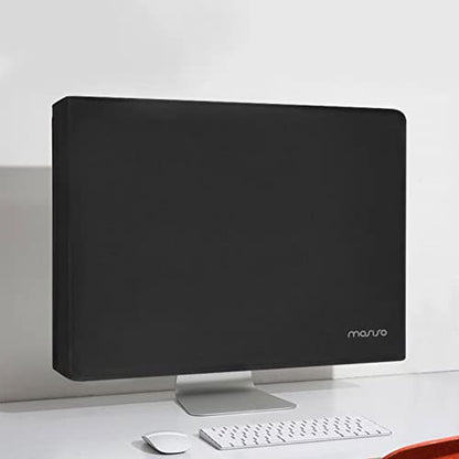 MOSISO Monitor Dust Cover 26, 27, 28, 29 inch Anti-Static Dustproof LCD/LED/HD Panel Case Computer Screen Protective Sleeve Compatible with iMac 27 inch, 26-29 inch PC, Desktop and TV, Black - color: Black, size: 26-29 inch