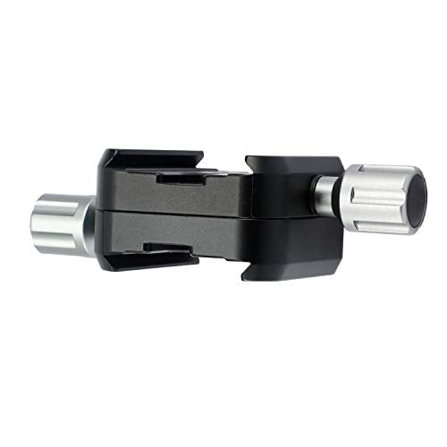 Quick Release Clamp for Arca Swiss RRS Rail Plate Nodal Slide Rail Clamp Subtend/Bidirectional Adjustable Double-Sided