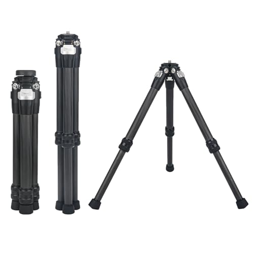 True Carbon Fiber 3model Micro Mini Tripod for Insta360 Insta 360 x5 x4 X3 X2 R X RS/GO 2/one RS for GoPro Hero 13 12 11 10 9 8 7 6 5 4 3 for DJI Action 6 5 4 Camera Accessories (Silver) - color: Silver
