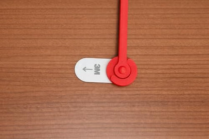 Desk Status Flag - Busy/on Call/Meeting/Back off - Focus Indicator for Home Office - Work from Home Desk Sign - Productivity Desk Accessory - PLA Material - style: Red-BACKOFF