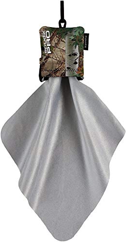 SPUDZ Pro | 10" x 10" Microfiber Cloth Screen & Lens Cleaner w/ 4ml Bottle | - color: Alpine Mountain Camo W/ Bottle of Fogzoff