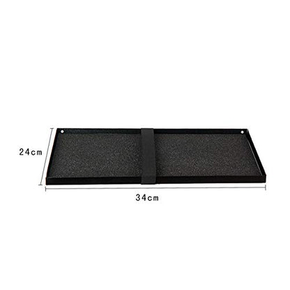 Laptop Projector Tray Holder, Laptop Notebook Projector Tripod Stand Plat-Form Pallet for 1/4' Screw Tripod Stand Mount(Size:24x34cm)