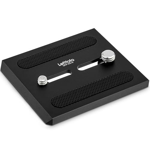 Leftfoto Tripod Camera Quick Release Plate for Sachtler Fluid Heads (aktiv12T、aktiv14T、DV12、Video 15、 Video 18、Video 20、Video 25 Plus、Video 18DDutch Series) Replace Touch & Go Plate S