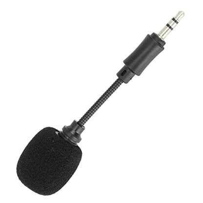 Phone Mini Microphone for Portable Recording - Noise Reduction Mic with Low Delay for Interviews and Video Shoots