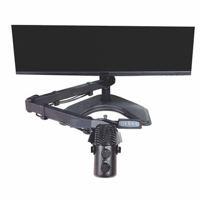 AllCast - Video Conference, Webinar and Podcast Complete System for Streamers, Vloggers & Gamers - Includes Monitor Mount, Microphone, Ring Light, Web Cam, USB Hub