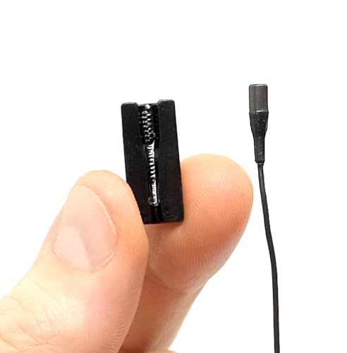 URSA MiniMount. Slim, Low-Profile and Made from Hardened Plastic. Hand-Finished for Smoothness. Includes 5X Hypoallergenic MiniMount Stickies (Black, Sennheiser MKE1) - color: Black, size: Sennheiser MKE1