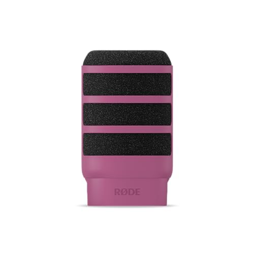 RØDE WS14 Premium Pop Filter for PodMic and PodMic USB (Pink) - color: Pink