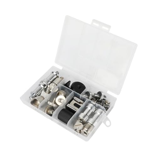 CAMVATE 30PCS Camera Screw Mount Set 1/4 to 1/4,3/8,5/8 Camera Mount Adapter