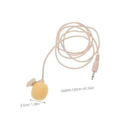 Mini Condenser Clip Microphone for Laptop Portable Noise Canceling Lapel Mic for Vlogging Interviews and Online Meetings Lightweight Design for Phone and Tablet