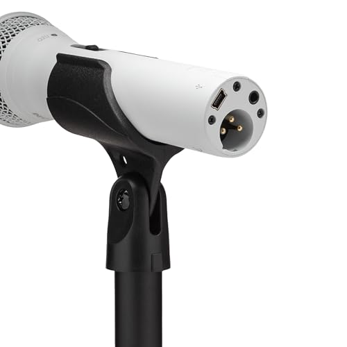 SAMSON Q2U Handheld Dynamic USB Microphone Recording and Podcasting Pack (White)