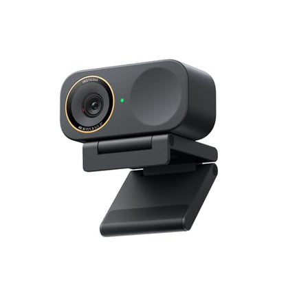 Insta360 Link 2C Pro – 4K Webcam for PC/Mac, 1/1.3” Sensor, Low-Light, Auto Framing, HDR, Directional Noise-Canceling Mics, Supports Stream Deck, Zoom, Teams, Twitch for Streaming or Meetings - style: Standard Bundle