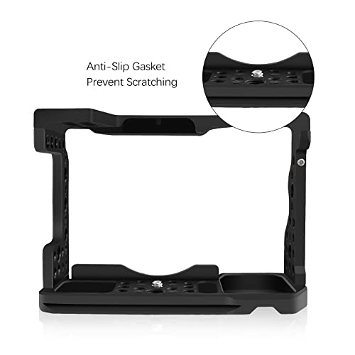 A7ii A7Riii A7iii cage,A9 / A7III / A7M3 / A7Riii / A7ii Camera Cage for Sony A9 A7M3 A7III A73 A7RIII A7R3 A7II Camera Case Rig Cold Shoe
