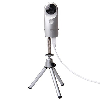 1/4 Tripod Expansion Screw Adapter for Ricoh Theta X 360& S& SC & SC2 & V & Z1 & Insta360 ONE R & X Any Other Cameras with 1/4 ScrewPanoramic Camera to Enable The USB Terminal/HDMI (2.24inches)