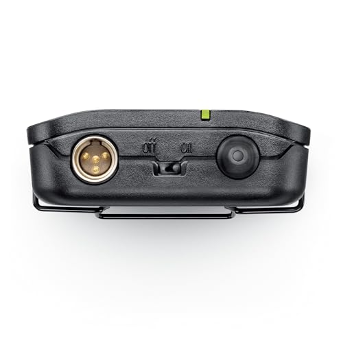Shure BLX14/CVL Lavalier Audio System H10 Band (542–572 MHz) – BLX4 Receiver, BLX1 Bodypack & CVL Clip-On Lavalier Mic, Up to 14 Hr Battery, 300 ft Range