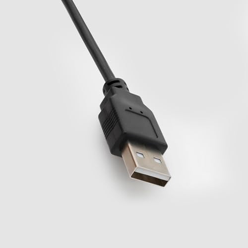 Replacement USB 2.0 to Mini USB 5-Pin Cable Suitable for Nikon, Canon, Sony, GoPro Hero 3/3+/4, Compatible with DSLR Cameras, External Devices, High-Speed Transfer & Charging, 59”