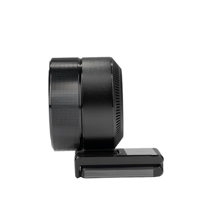 Razer Kiyo Pro Ultra 4K Webcam: Large Sensor - Auto Light Correction - Built-in Mic and Shutter, Pro Grade Content Creation, Streaming, Gaming Bundle with Cleaning Kit