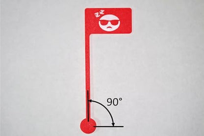 Desk Status Flag - Busy/on Call/Meeting/Back off - Focus Indicator for Home Office - Work from Home Desk Sign - Productivity Desk Accessory - PLA Material - style: Marble-BUSY