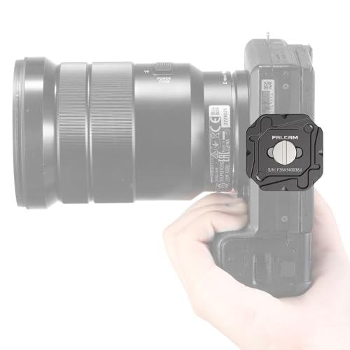 FALCAM F38 Camera Quick Release Plate Compatible with Camera Clip V3 and F38 Backpack Clip (Plate Only) - 2465 - size: F38 & QR Plate only