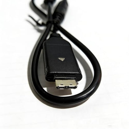 USB Data + Battery Power Charging Cable Cord for Samsung SL600 SL605 Camera TL205 TL210 TL220 i8 L200, Replacement Lead for SUC-3 SUC-5 SUC-7